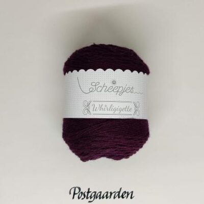 Whirligigette plum scheepjes strikkegarn garn - postgaarden.com
