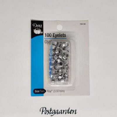 sølv snøreringe 100 stk - postgaarden.com