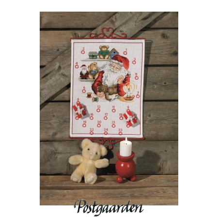 34-8266 permin julekalender broderi - postgaarden.com