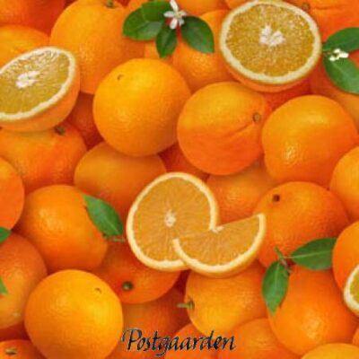 appelsiner patchworkstof - postgaarden.com
