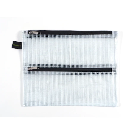 Opbevaring med flere rum A5 - meshbag