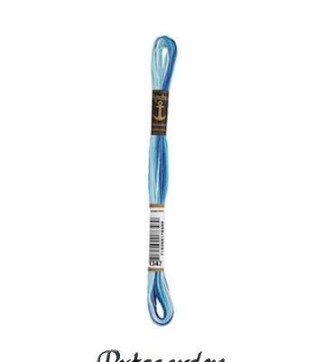 AN1347 multifarve blå broderigarn anchor - postgaarden.com