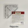 AQDR2 mini simple folded corners patchworklineal - postgaarden.com