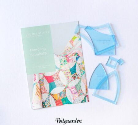 Flowering snowballs quilt med skabeloner - postgaarden.com