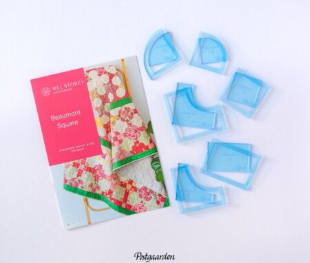 Beaumont Square Quilt Patchwork mønster - Postgaarden.com