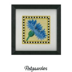 70 0310 kornblomst broderi fru zippe - postgaarden.com