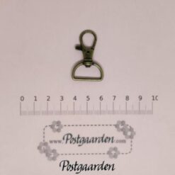 TAS515 gammel Guld karabinhage taske tilbehør - postgaarden.com