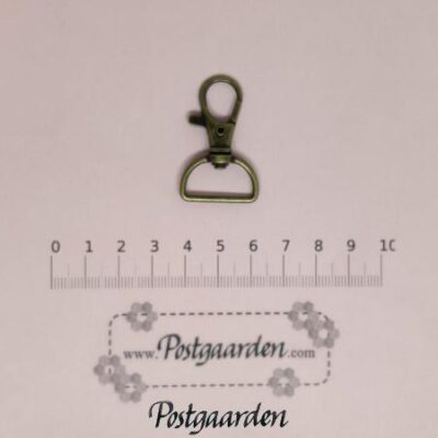 TAS515 gammel Guld karabinhage taske tilbehør - postgaarden.com