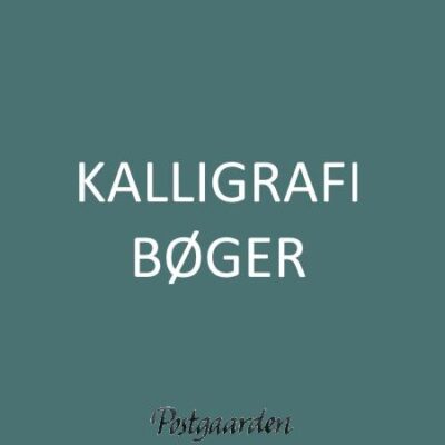 Kalligrafi bøger