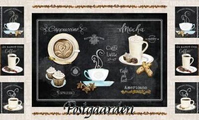 7747 kaffe panel patchworkstof - postgaarden.com