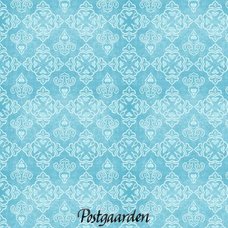 7751 lyseblå med damask patchworkstof - postgaarden.com