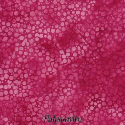 7775 pink med prikker bali batik patchworkstof - postgaarden.com