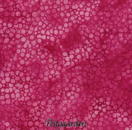 7775 pink med prikker bali batik patchworkstof - postgaarden.com