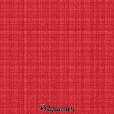 7765 rød med trykt stofstruktur patchworkstof - postgaarden.com
