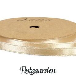 743218 Creme 3-mm satinbånd - postgaarden.com