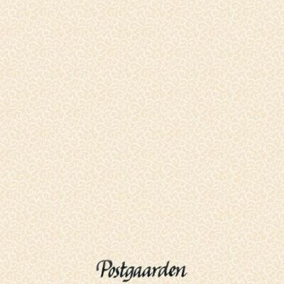 7766 Råhvid med snirkler patchworkstof - postgaarden.com