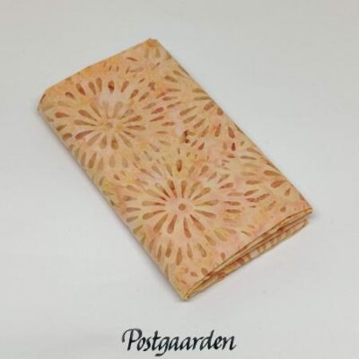 FQ7772 Brændt med blomster patchworkstof - postgaarden.com