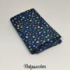 Patchworkstof FQ7778 Blå med multifarvede prikker fat-quarter - postgaarden.com