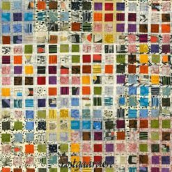 7886 firkanter i mange farver patchworkstof - postgaarden.com