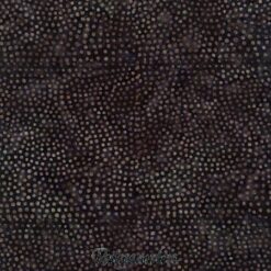 7891 Sort med prikker bali batik patchworkstof - postgaarden.com