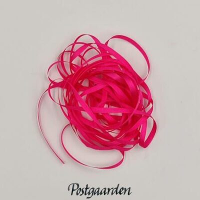 A4222 pink 4mm silkebånd silkebåndsbroderi - postgaarden.com