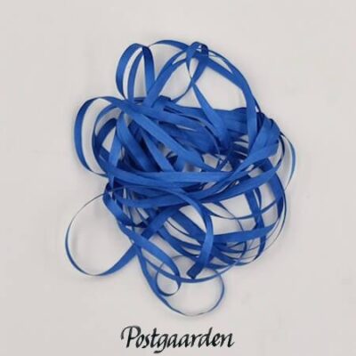 A4242 kornblomst blå 4mm silkebånd silkebåndsbroderi - postgaarden.com