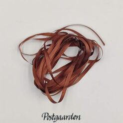 A4278 brun silkebånd 4mm silkebåndsbroderi - postgaarden.com