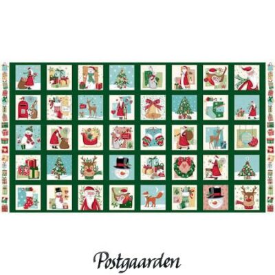 097907 panel jule motiver patchworkstof - postgaarden.com