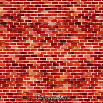 7896 røde mursten patchworkstof - postgaarden.com