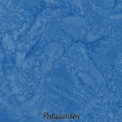 7900 blå meleret bali batik patchworkstof - postgaarden.com