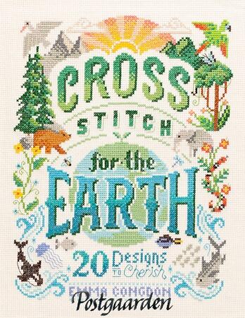 cross stitch for the earth - postgaarden.com