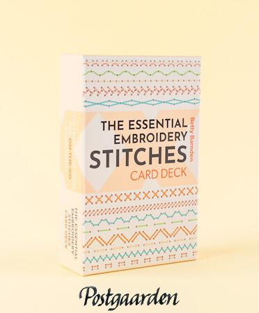 The Essential Embroidery Stitches Card Deck - postgaarden.com
