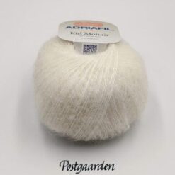 Adriafil kid mohair garn farve 11 råhvid - postgaarden.com
