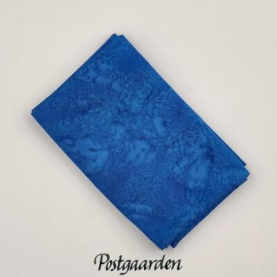 FQ7900 blå meleret bali batik patchworkstof - postgaarden.com