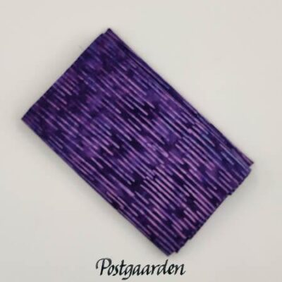 FQ7906 lilla med streger bali batik patchworkstof - postgaarden.com