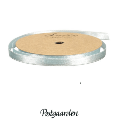 743219 lyseblå 3mm satinbånd - postgaarden.com
