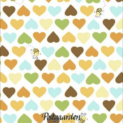 7914 hvid med hjerter patchworkstof - postgaarden.com