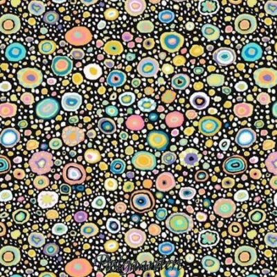 7918 Sort roman glass kaffe fassett patchworkstof - postgaarden.com