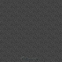 7919 sort grå med snirkler patchworkstof - postgaarden.com