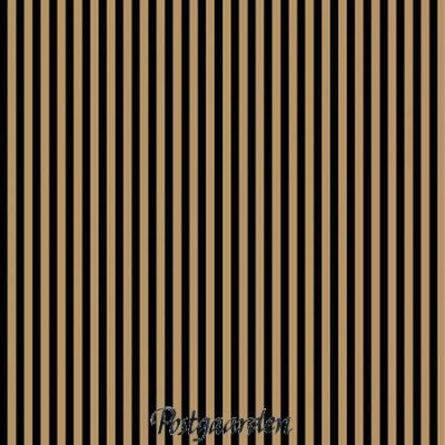 7927 Sort beige strib patchworkstof - postgaarden.com