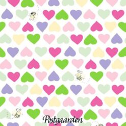 7929 hvid med hjerter patchworkstof - postgaarden.com