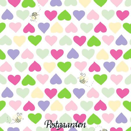 7929 hvid med hjerter patchworkstof - postgaarden.com
