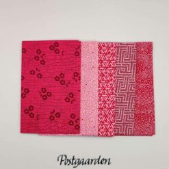 pink stofpakke patchworkstof - postgaarden.com