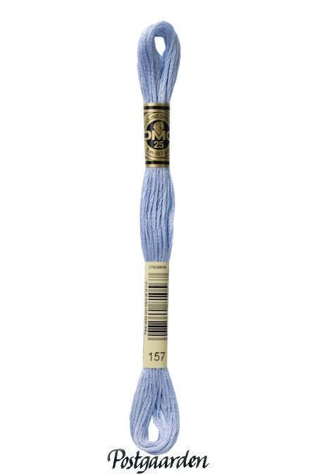 DMC Broderigarn 157 - Very Light Cornflower Blue