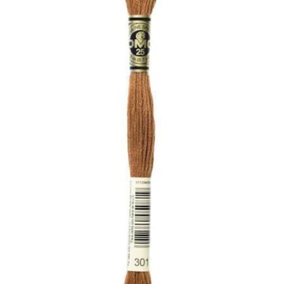 DMC Broderigarn 301 - Medium Mahogany