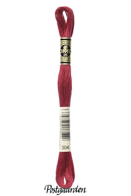 DMC Broderigarn 304 - Medium Red