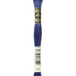 DMC Broderigarn 311 - Medium Navy Blue