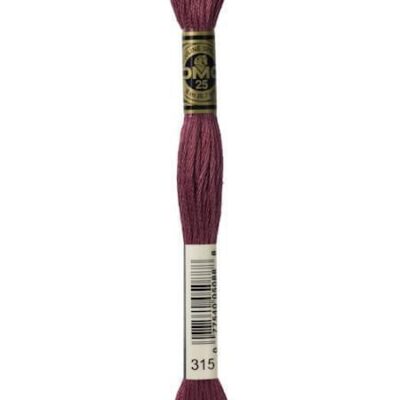 DMC Broderigarn 315 - Medium Dark Antique Mauve