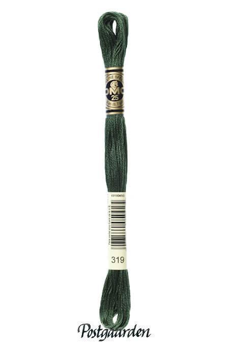 DMC Broderigarn 319 - Very Dark Pistachio Green