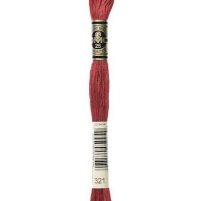 DMC Broderigarn 321 - Red